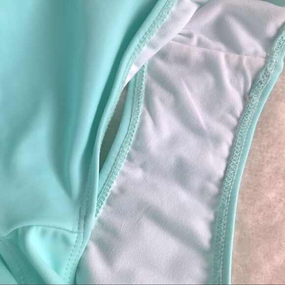 Shein Teal Bathing Suit Swim Bikini Bottoms - Picture 6 of 6